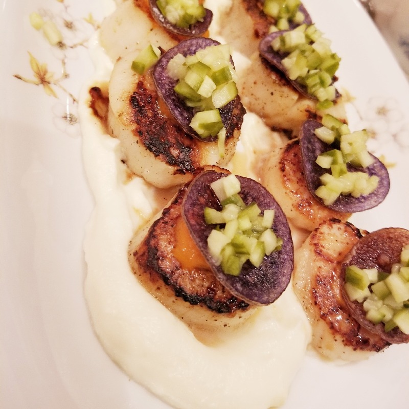 Seared Scallops