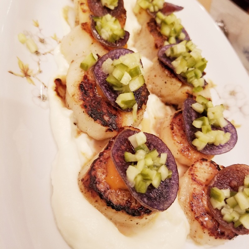 Seared Diver Scallops