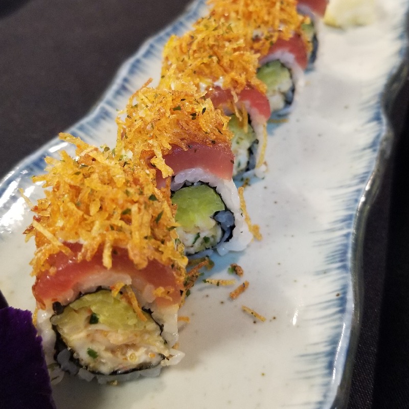 Crab Tuna Sushi Roll