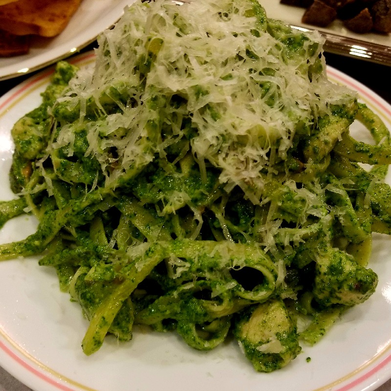 Chicken Fettucine with Pesto