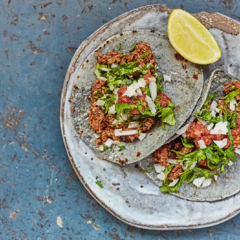  Tacos de suadero – slow-cooked beef brisket tacos
