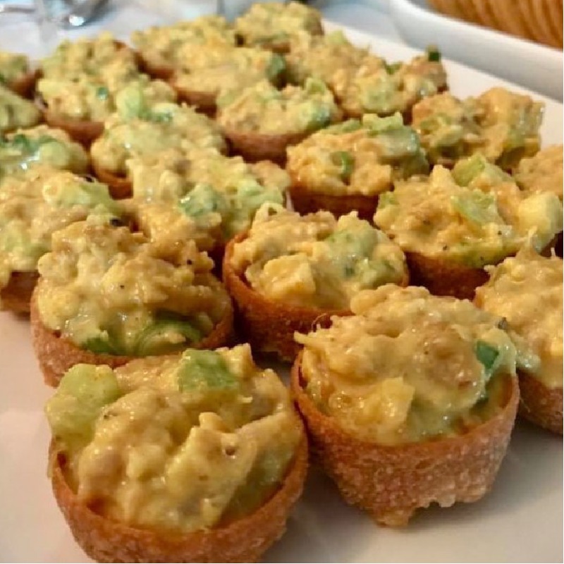 Chicken Curry Salad Bites