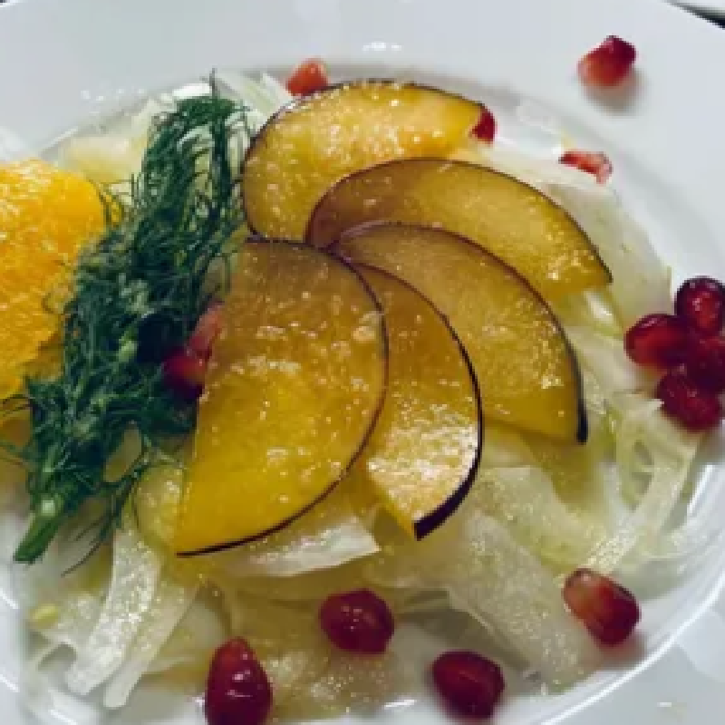 Plum and Fennel Salad